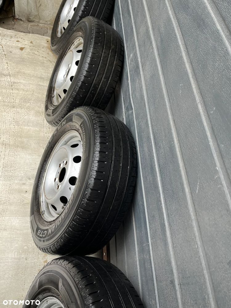 komplet kół R15 5x118 6Jx15H2 ET 68 koła opony 215 70/15 c felgi  FIAT DUCATO BOXER JUMPER - 6