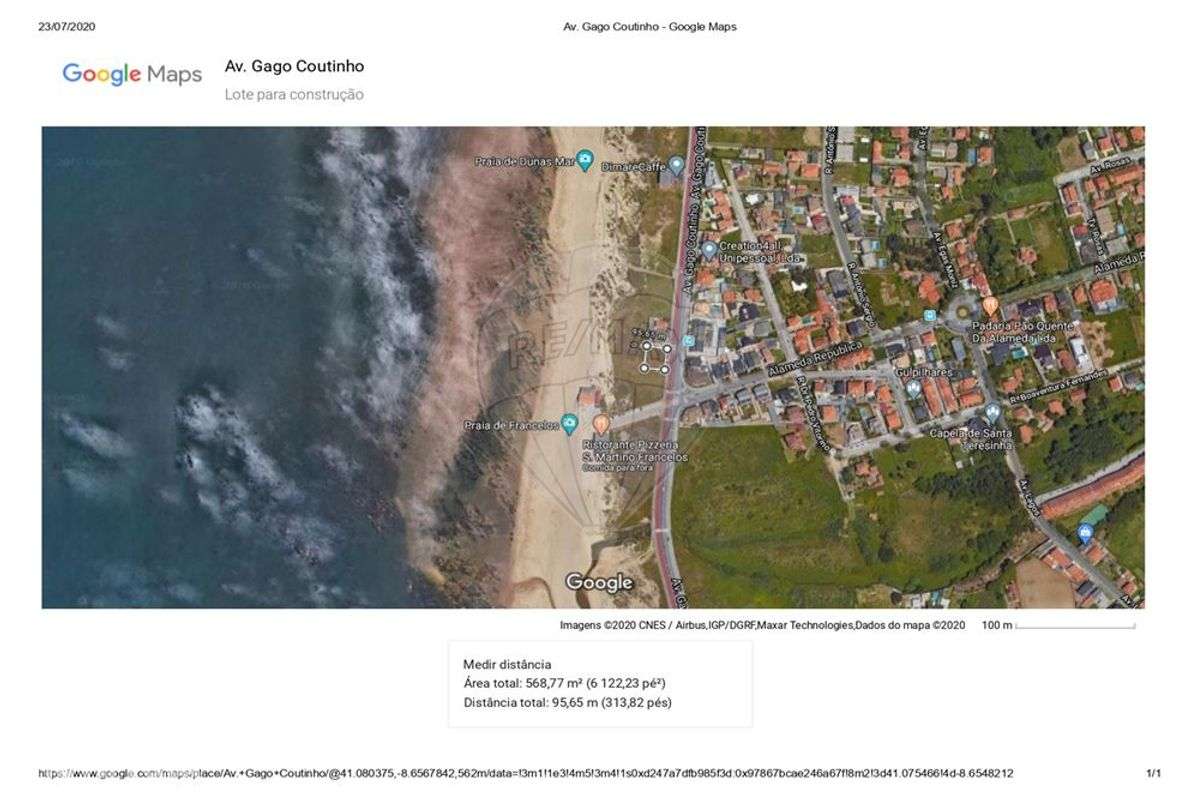 Lote para construção em frente ao Mar 1ª linha - Grande imagem: 3/6