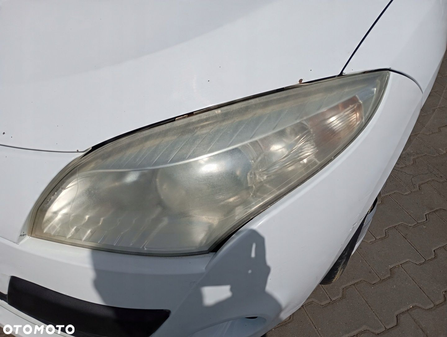RENAULT MEGANE 3 III 08-11 PRZÓD ZDERZAK BŁOTNIK MASKA LAMPA OV369 0V369 - 7