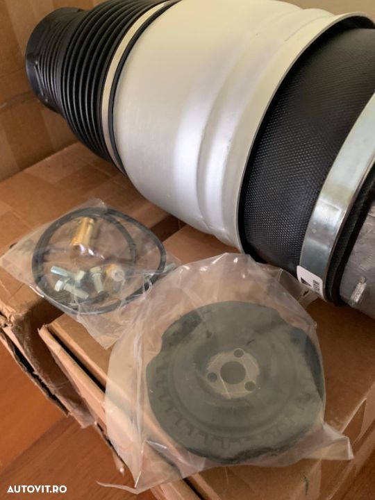 Perna aer vw touareg audi q7 porsche cayenne fata spate stanga dreapta noua compresor bloc de valve - 5