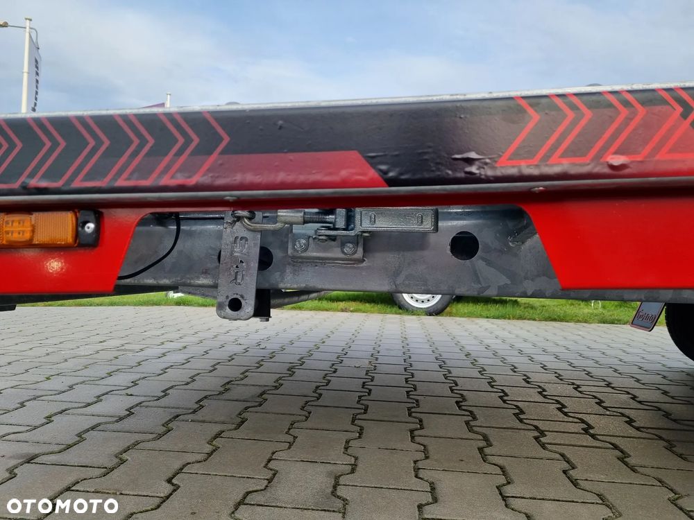 TA-NO Scorpio 55 PREMIUM laweta 3 osiowa 5.5m 3500kg DMC najazdy niski załadunek - 27