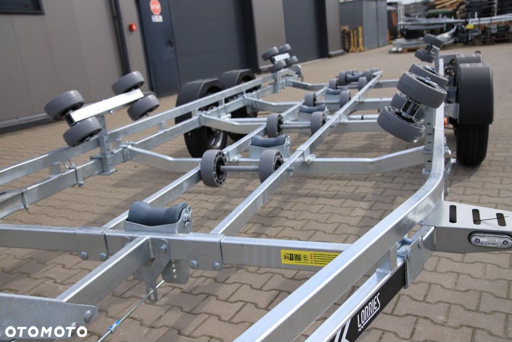 Lorries Przyczepa Podłodziowa PP25-8025 Do Łodzi Max 7,8 M DMC 2700 kg Tylne Lampy LED - 20