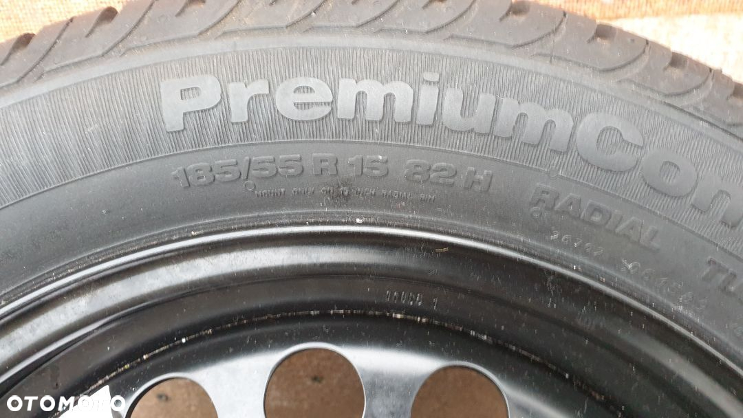 KOŁO ZAPASOWE OPEL CORSA C 4X100 15" ET49 OPONA 185/55 R15 - 7