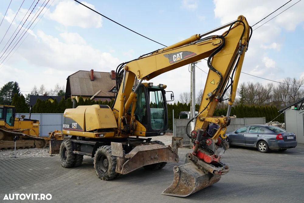 Cat M313C / EXCAVATOR PE ROȚI / CU ÎNCLINARE PIVOTANTĂ - 8