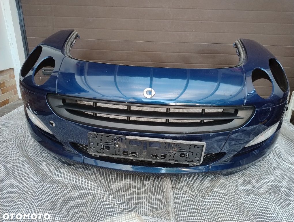 Smart forfour zderzak przód grill atrapa granatowy prawy lewy błotnik - 1