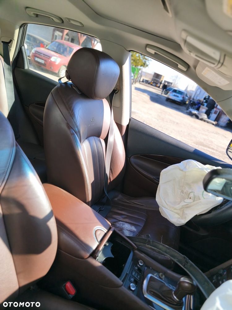 INFINITI QX50 EX35 J50 10r FOTELE KANAPA SKÓRA BOCZKI KOMPLET - 1