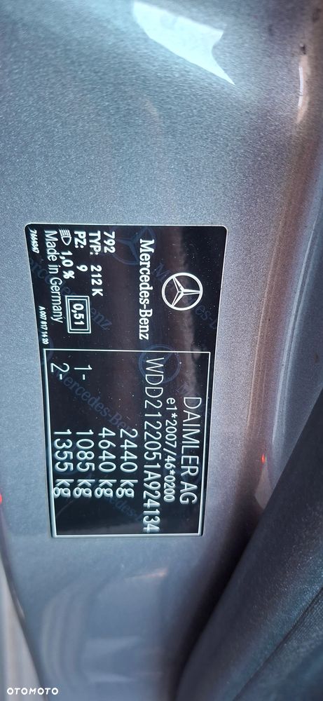 Mercedes-Benz Klasa E 200 CDI 7G-TRONIC Avantgarde - 27