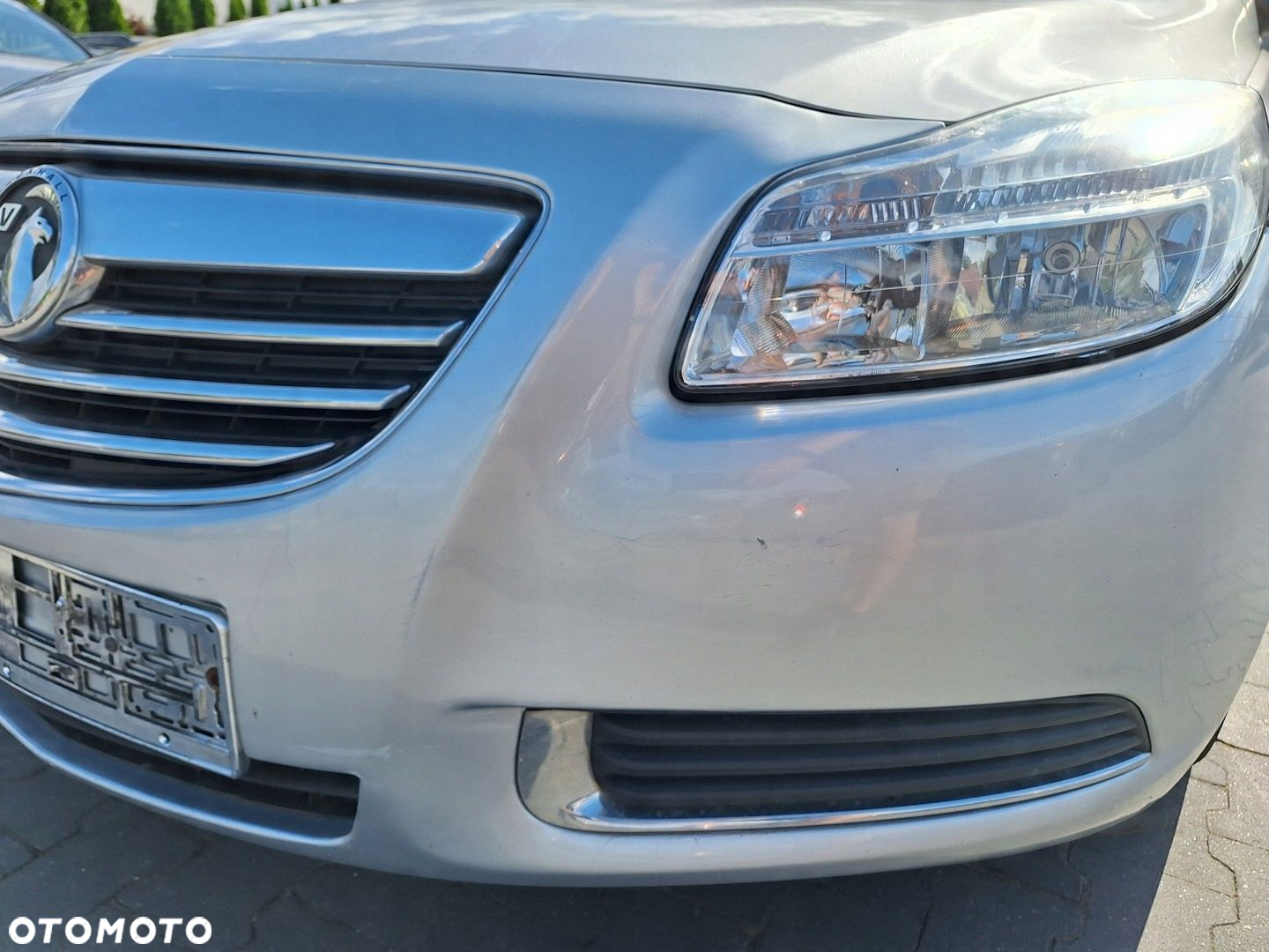 OPEL Vauxhall INSIGNIA A G09 Z176 ZDERZAK PRZÓD MASKA BŁOTNIK LAMPA 08-13 - 6