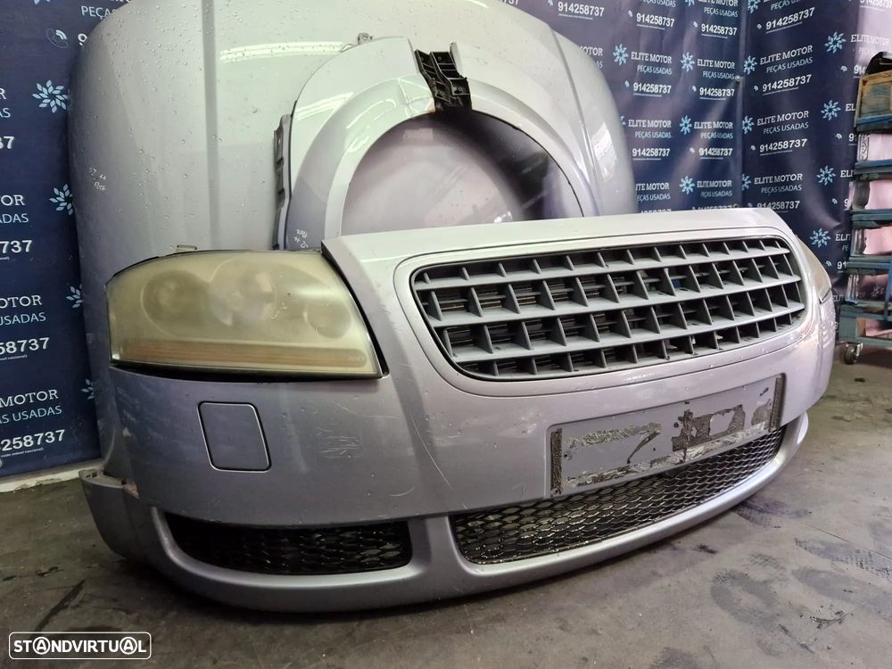 Frente completa usada AUDI TT 8N XENON parachoques capot oticas guardalamas radiador - 5