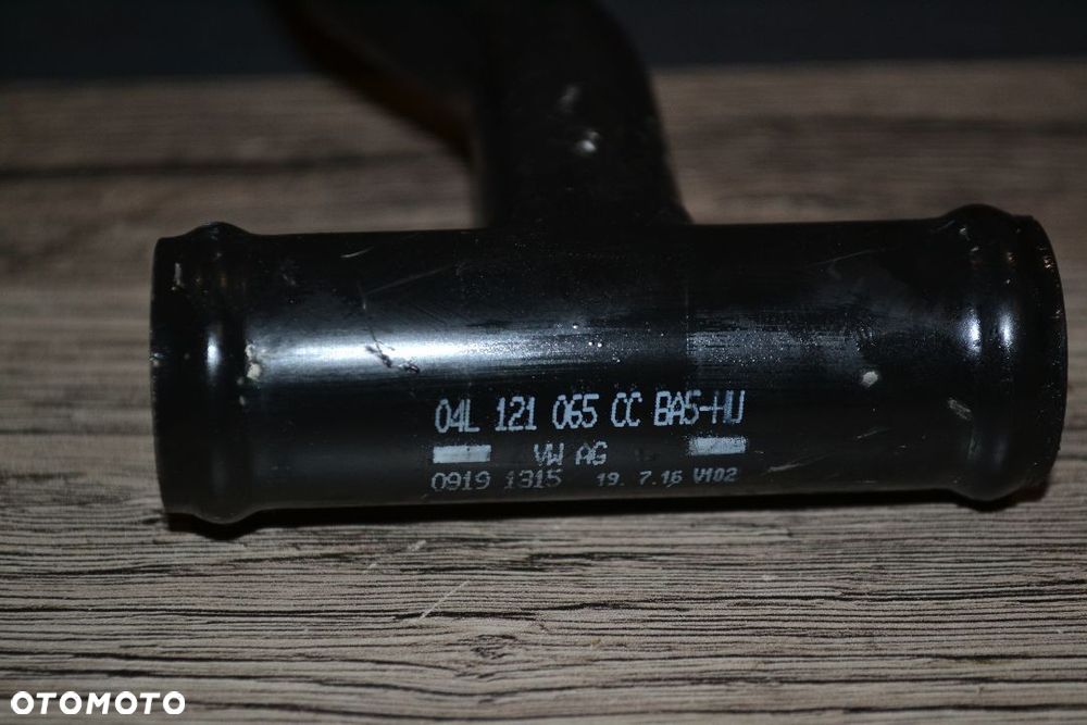 VW AUDI SEAT SKODA 2,0 TDI PRZEWÓD RURA WODY 04L121065CC - 3