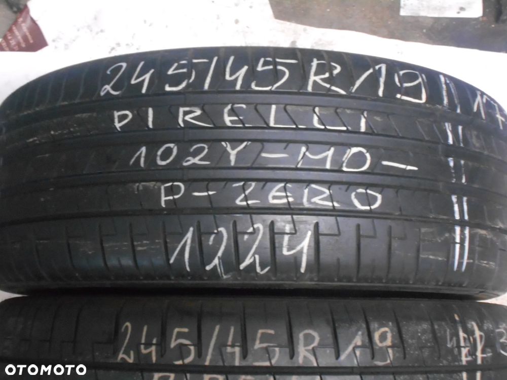 OPONY 245/45R19 PIRELLI PZERO MO DOT 0425 / 1224 6.6MM - 2
