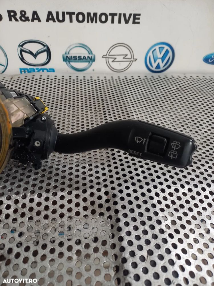 Ansamblu Banda Spira Spirala Volan Airbag Maneta Semnalizare Stergatoare Tempomat Audi Q7 4L Cod 4F - 7