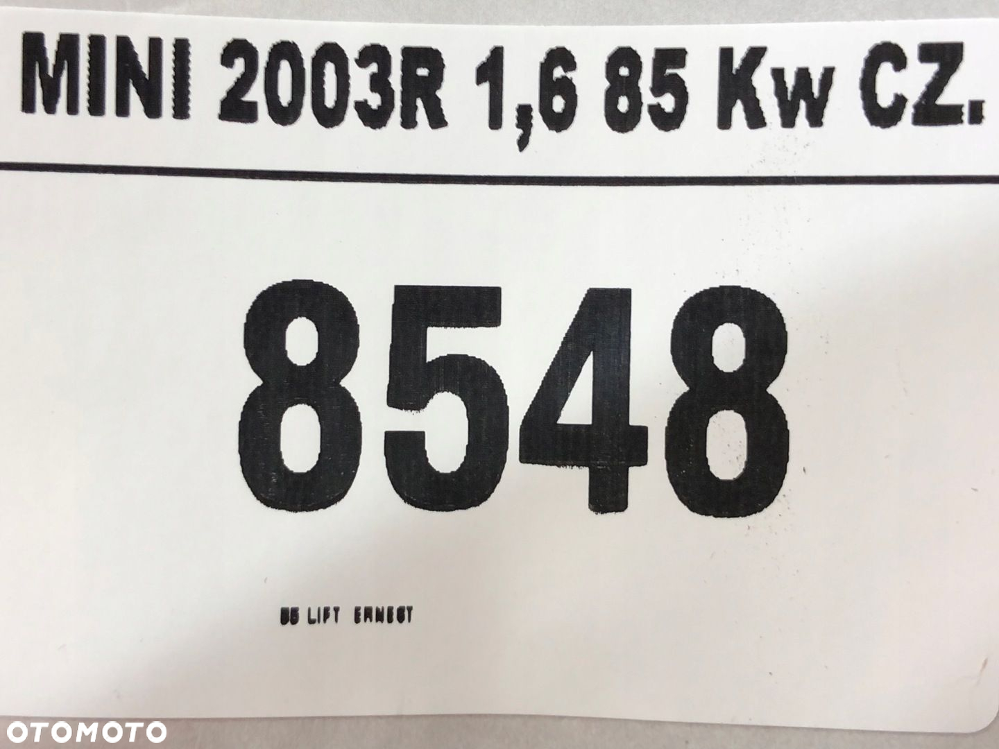 MINI COOPER R50 KONSOLA ŚRODKOWA OBUDOWA DESKI 1.6 - 8
