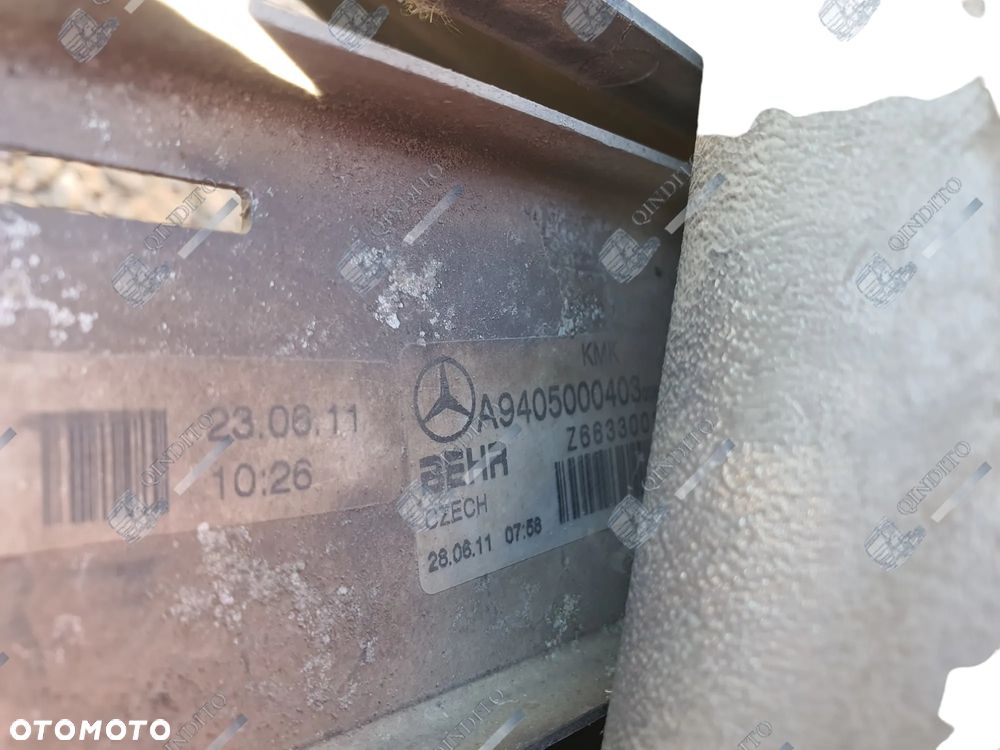 CHŁODNICA POWIETRZA INTERCOOLER MERCEDES AXOR - 4