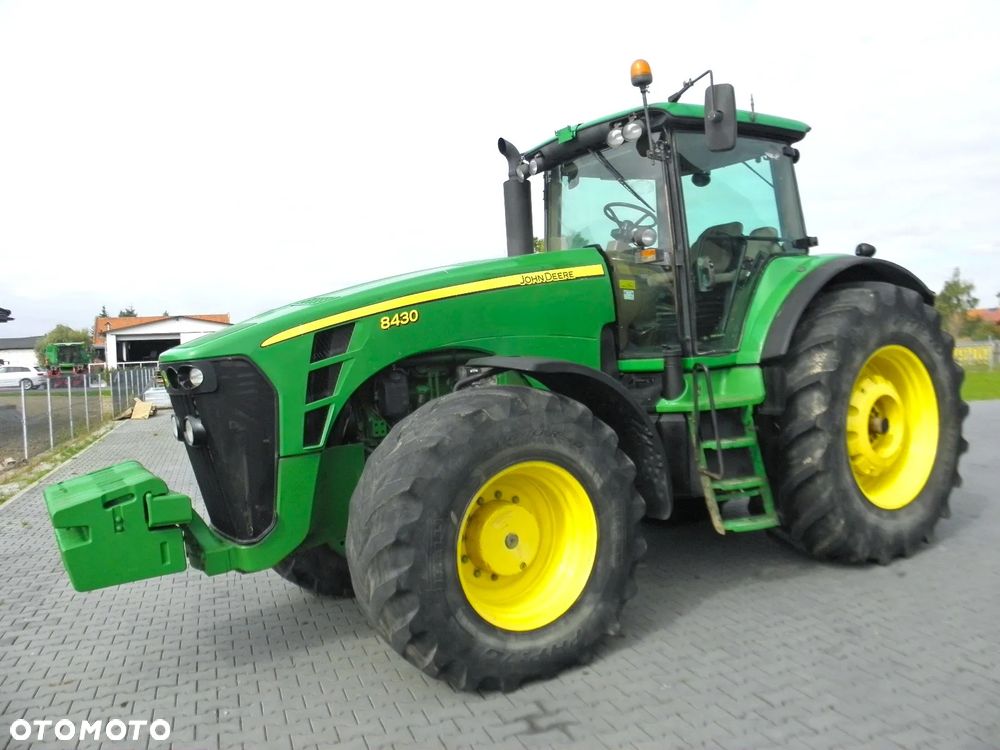 John Deere 8430 2008 Rok, Nie Malowany, Stan Bardzo Dobry - 5