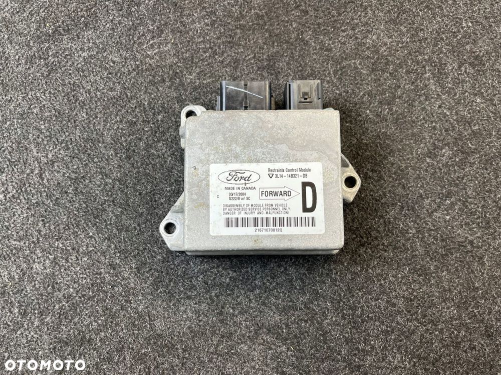 lincoln navigator II moduł sensor poduszek airbag 3L14-14B321-DB