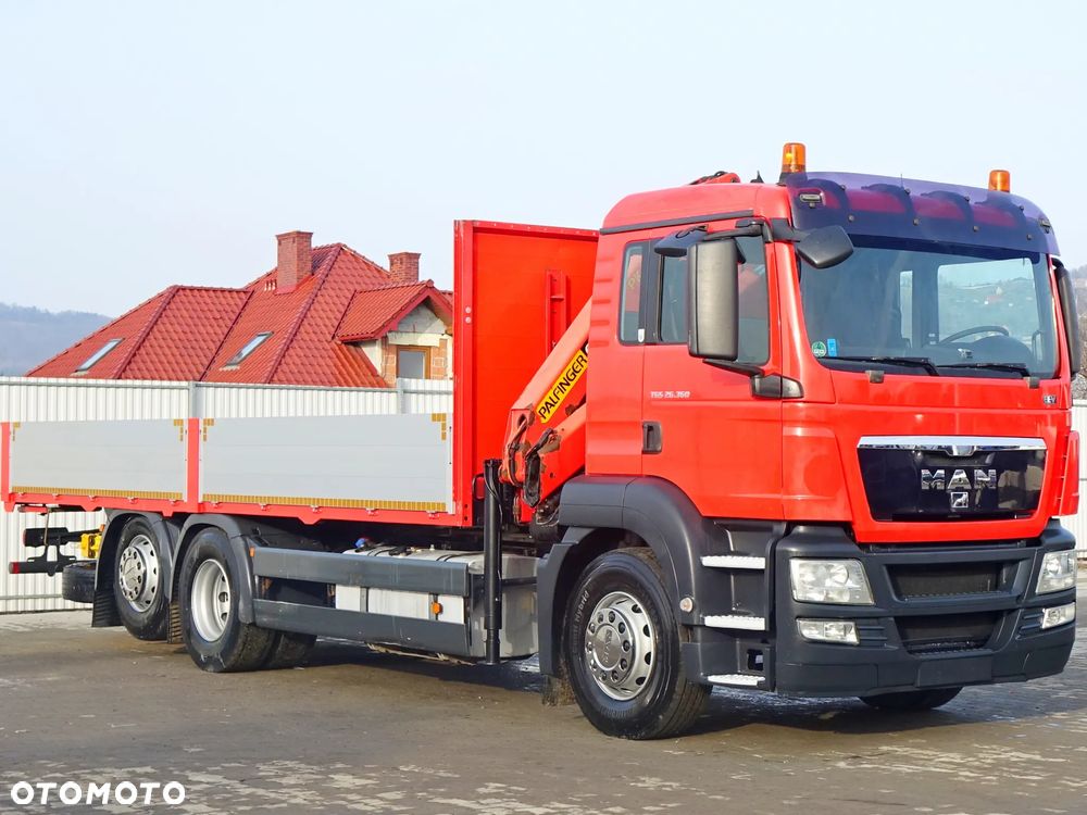 MAN TGS 26.360 * SKRZYNIA 7,10 m + PK 12000 + PILOT * STAN BDB - 3