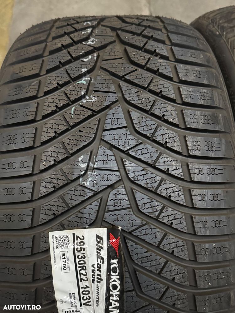 Vând 4 anvelope 295/30/22 Yokohama de iarnă noi - 3
