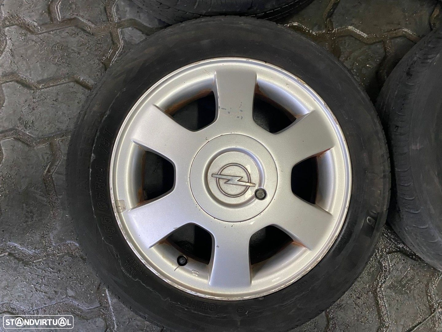 Jantes Opel R14 furação 4X100 - 5