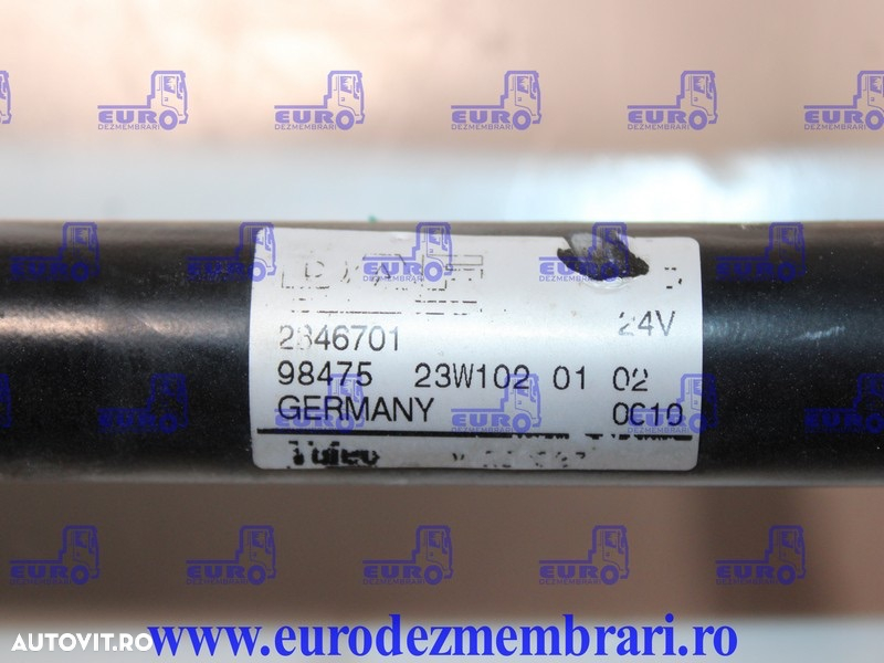 TIMONERIE STERGATOARE PARBRIZ + MOTORAS DAF XF XG 2346701, W250355 - 5