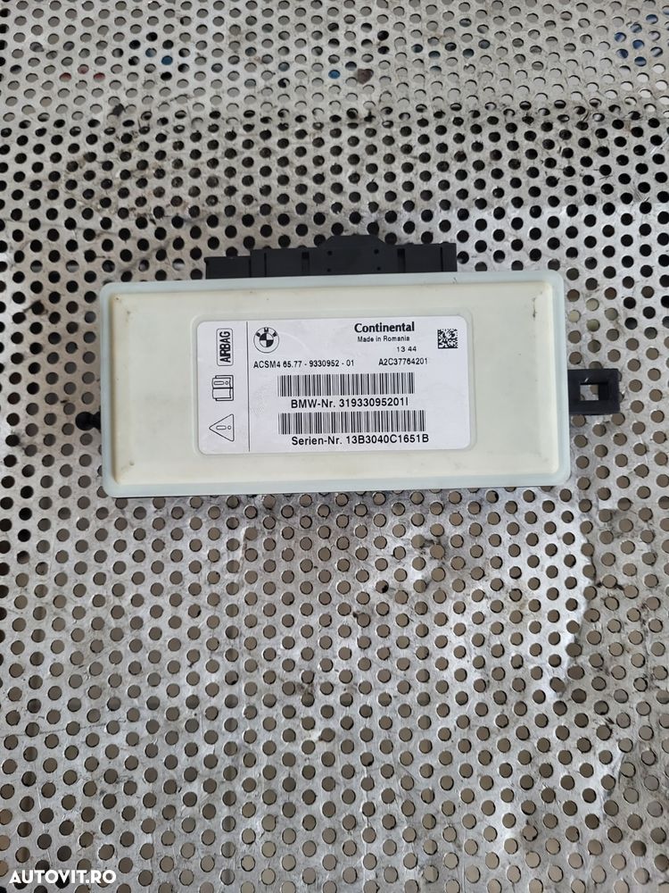 Calculator Modul Ecu Airbag Bmw F10 F11 F12 F13 F06 F07 F01 F02 X5 X6 F15 F16 Cod 9330952 Dezmembrez Bmw F10 F11 LCI M Paket Cod Motor N55B30 3.0 3.5 4.0 Benzina An 2012-2013-2014-2015-2016-2017 - 2