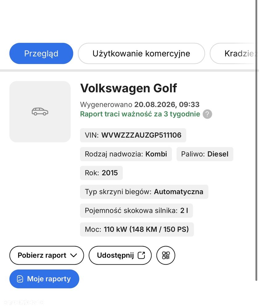 Volkswagen Golf 2.0 TDI BlueMotion Technology DSG Lounge - 34