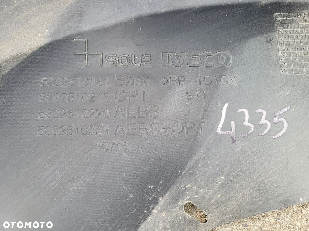 IVECO DAILY IV 4 2014-2019 ZDERZAK PRZEDNI PRZÓD ORYGINAŁ 5802510181 - 14