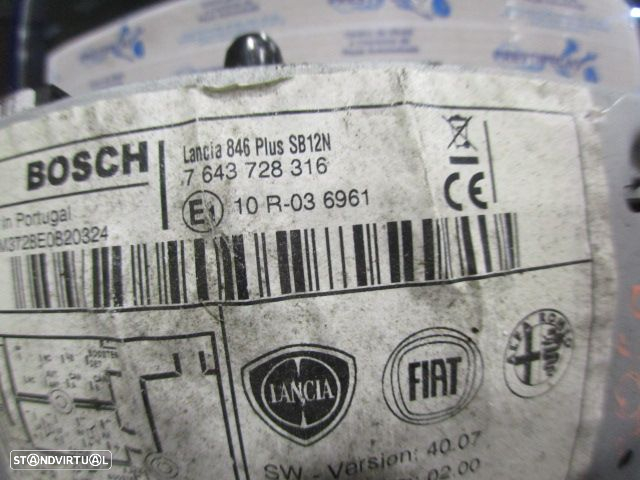Radios 7643728316 7355908260 LANCIA YPSILON 2014 1.2 69CV 5P BRANCO ORIGINAL 846 PLUS SB12N - 4
