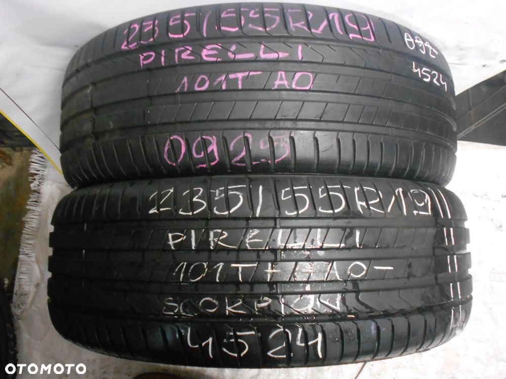 OPONY 235/55R19 PIRELLI SCORPION  AO DOT 0925 / 4524 7MM - 1