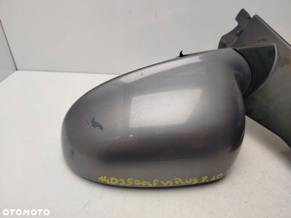 volkswagen golf plus 10 pin 05r- lusterko lewe zewnętrzne - 6