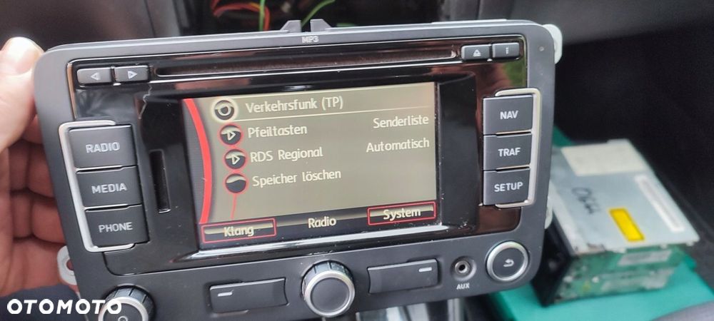 Radio Nawigacja Oryginalne Seat Rns 310 5P0035191C Kod Bdb - 5