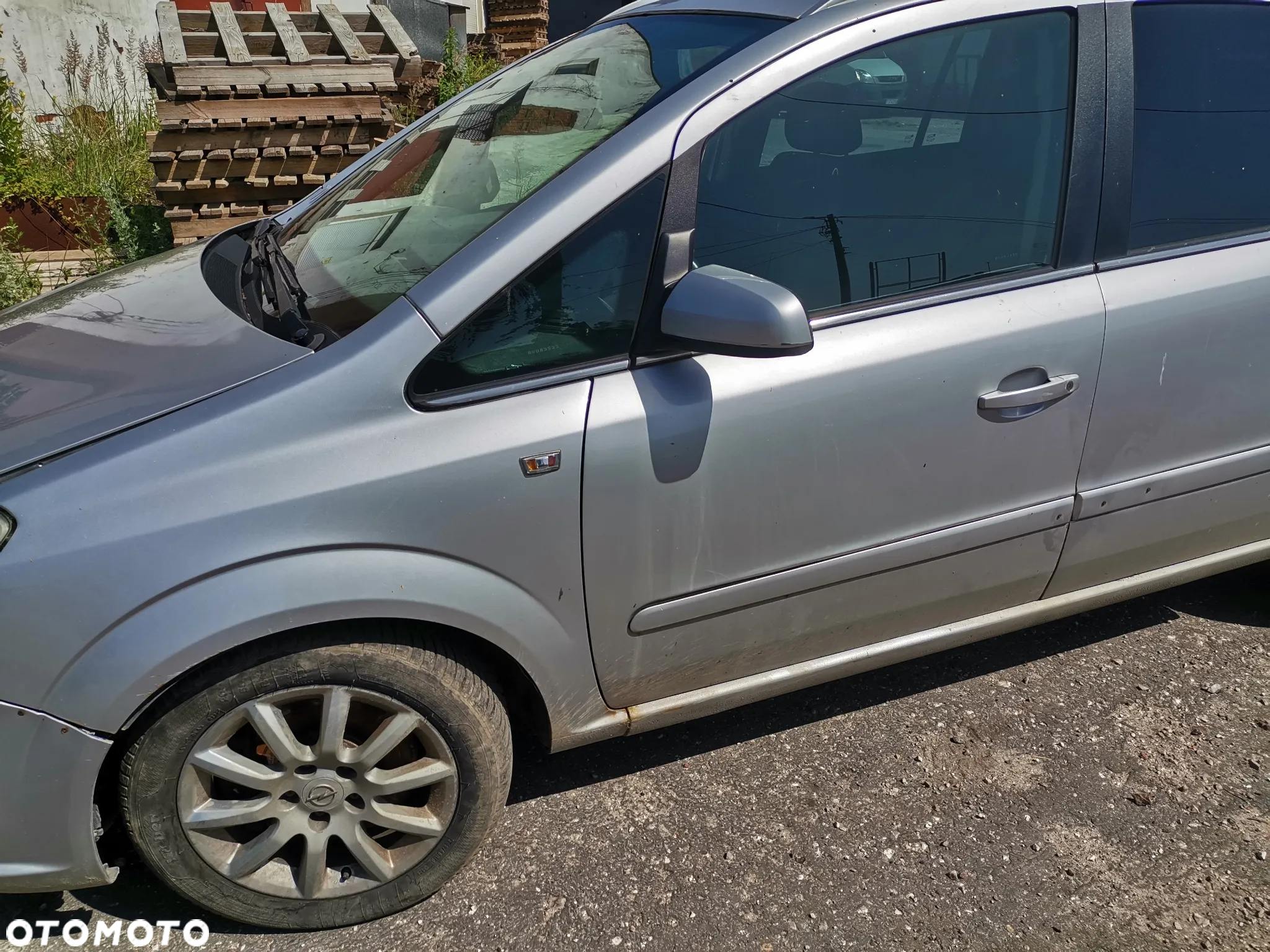 Opel Zafira B kod lakieru Z157 maska zderzak drzwi blotnik skrzynia lampa szyba - 2