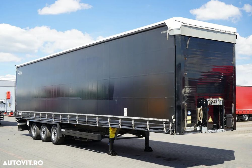 Schmitz Cargobull / CORTINĂ / MEGA / LVT / ACOPERIȘ RIDICAT / PUNȚ RIDICAT - 1