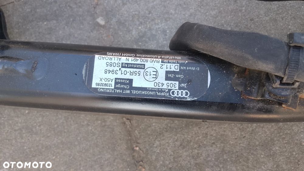 AUDI A4 S4 B9 8W0 ELEKTRYCZNY HAK HOLOWNICZY ZDERZAKA TYŁ ŁADNY 8W0800491N - 4