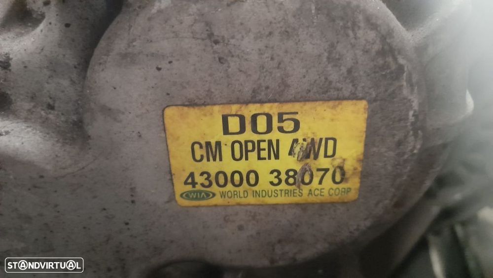 CAIXA VELOCIDADES 4300038070 HYUNDAI SANTA FÉ II 2 MK2 2.2 CRDi GLS 150CV D4EB - 7