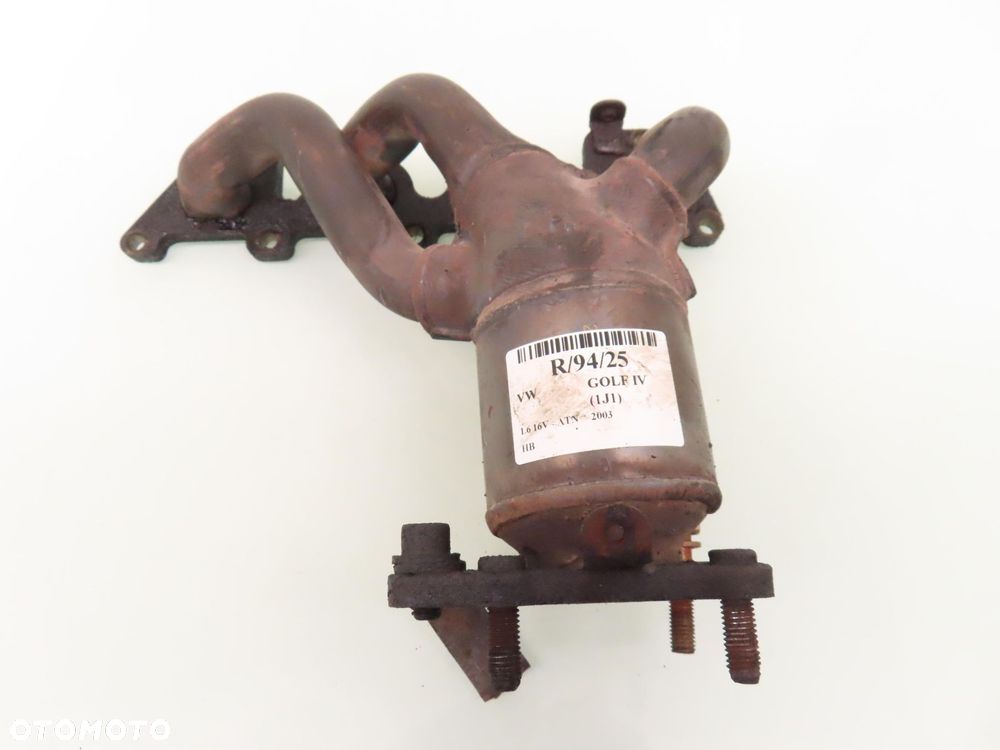 KOLEKTOR WYDECHOWY KATALIZATOR VW GOLF IV 1.6 036178EA - 5