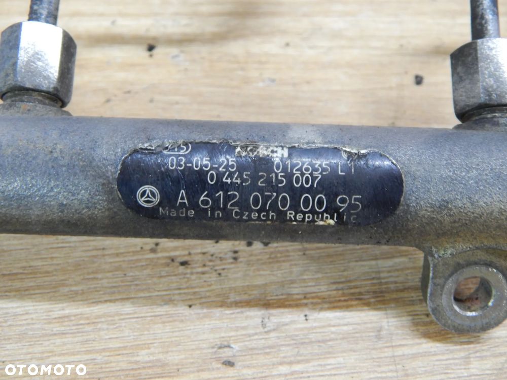 Listwa wtryskowa czujnik zawór 2.7 CRD Jeep Grand Cherokee WJ Mercedes 99-05  Łuków części - 3