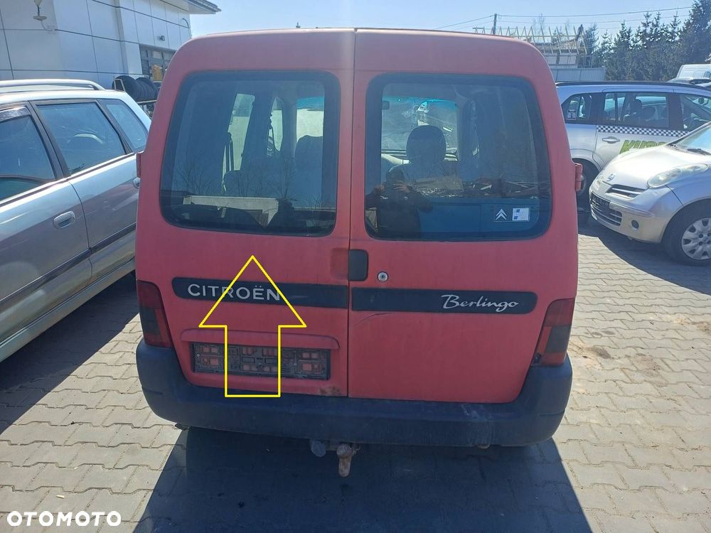 SZYBA DRZWI LEWY TYŁ SKRZYDEŁEK CITROEN BERLINGO I PARTNER I - 4