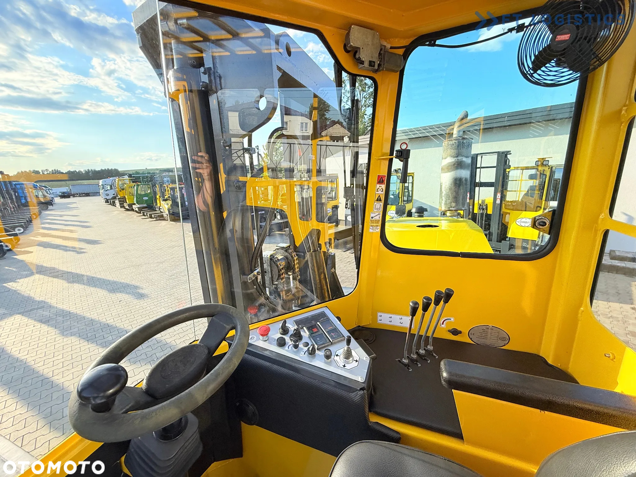 Combilift C14000 / GAS LPG / DUPLEX 3600MM / WOLNY SKOK / POZYCJONER / WIDŁY 1500MM / JAK NOWY - 19