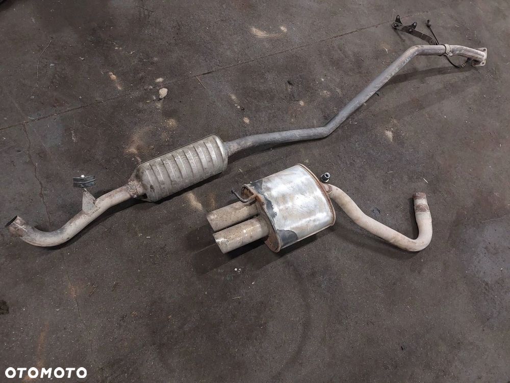 TŁUMIK WYDECH ŚRODKOWY KOŃCOWY SPORTOWY NOVUS BMW E90 2.0 16V 7534135 - 8