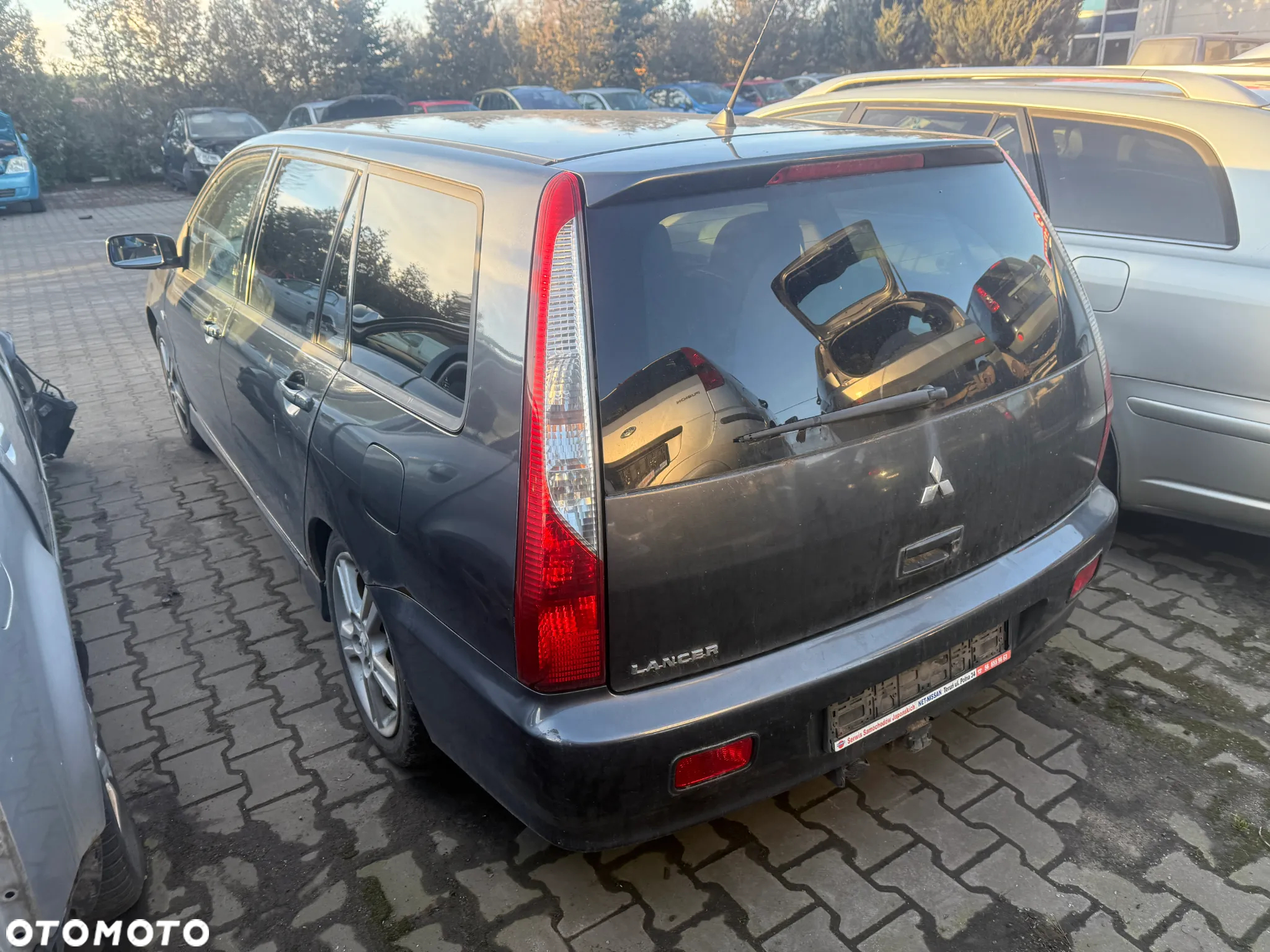 Mitsubishi Lancer VII 1.6 4G18 Skrzynia Zderzak Drzwi Klapa Lampa - 3