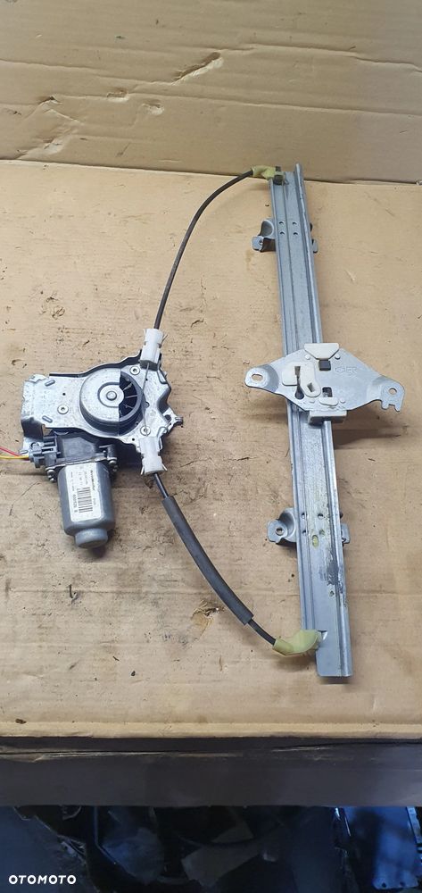 Mechanizm podnośnik szyby prawy przód Nissan Note E11 400926B - 4