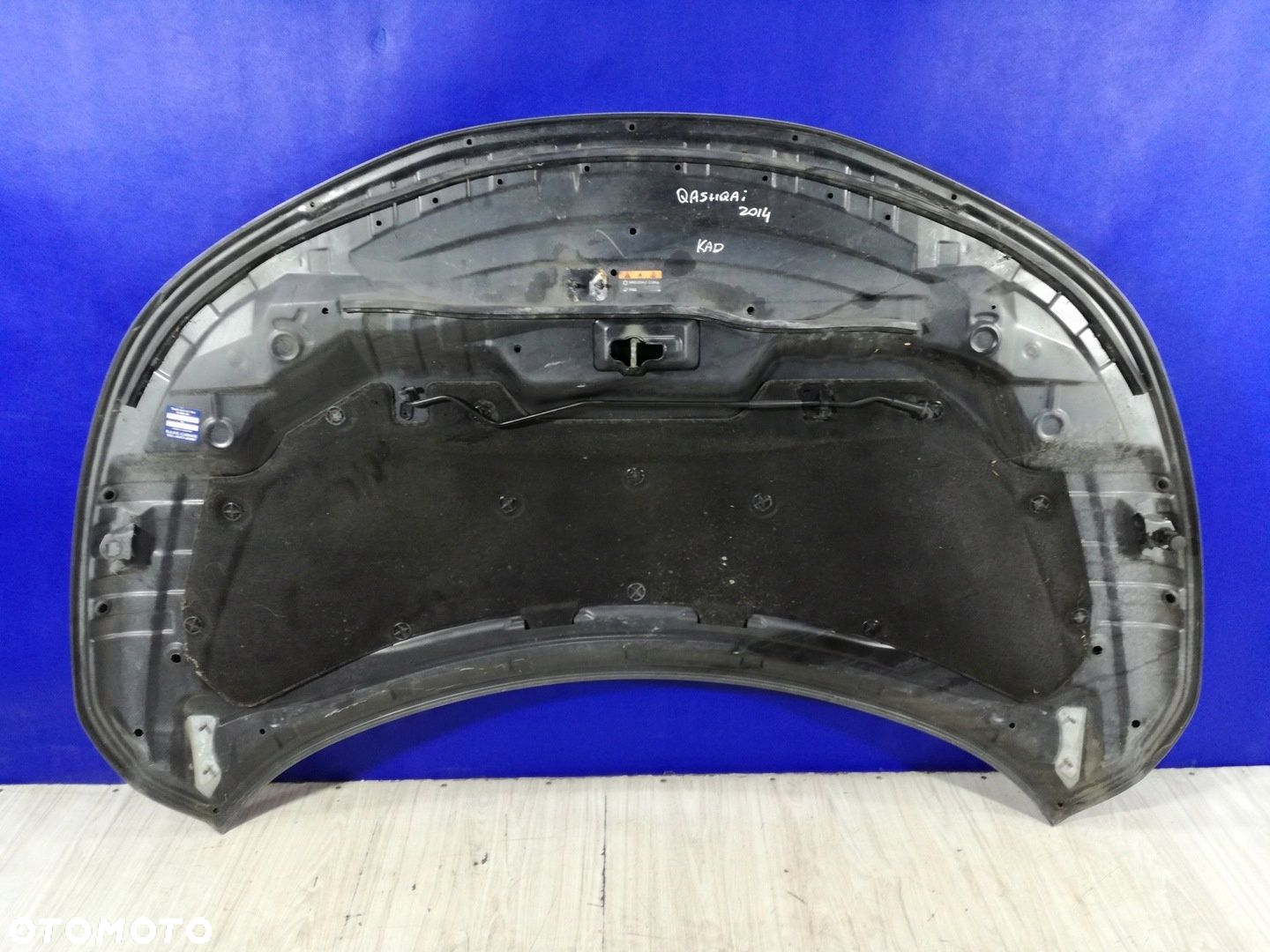 Nissan Qashqai II J11 13/17 maska pokrywa klapa przód wygłuszenie KAD - 9