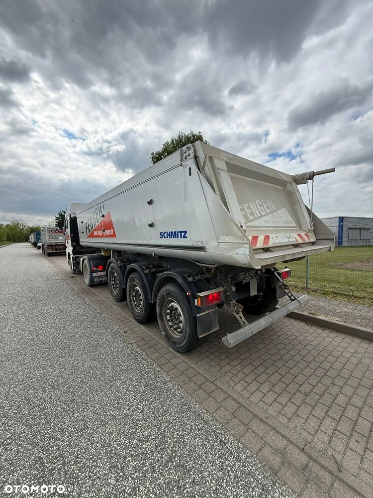 Schmitz Cargobull Waga: 5163kg SKI 24 SL 7.2 / z Niemiec / Podnoszona oś / Aluminiowa wywrotka / - 10