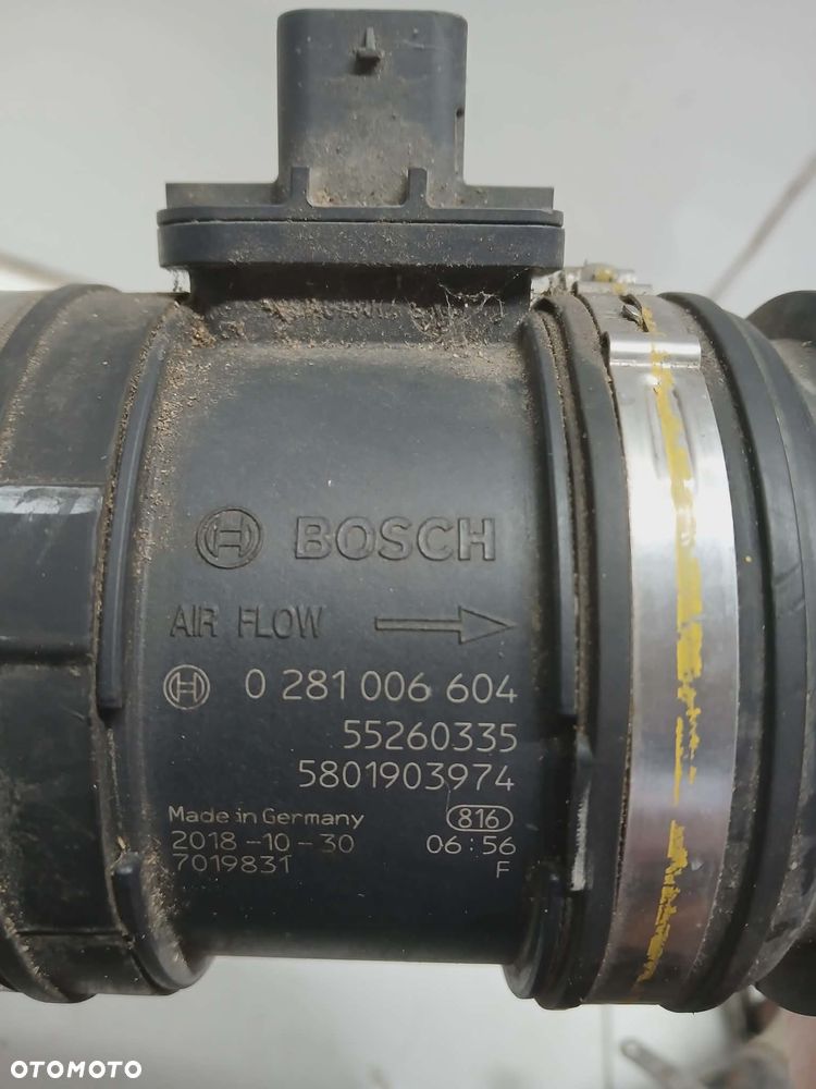 PRZEPŁYWOMIERZ POWIETRZA PRZEWÓD RURA DUCATO 2.3 JTD 0281006604 - 1