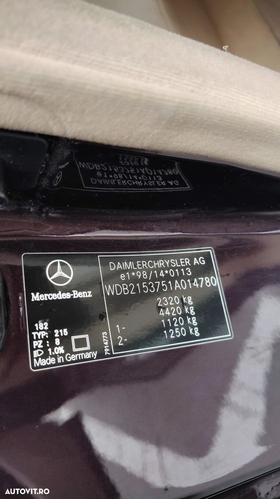 Mercedes-Benz CL 500 - 29