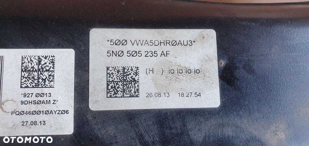 Wózek sanki belka zawieszenia tył VW Tiguan I Lift 2.0 TDI 4x4 5N0500005 5N0505235AF - 10