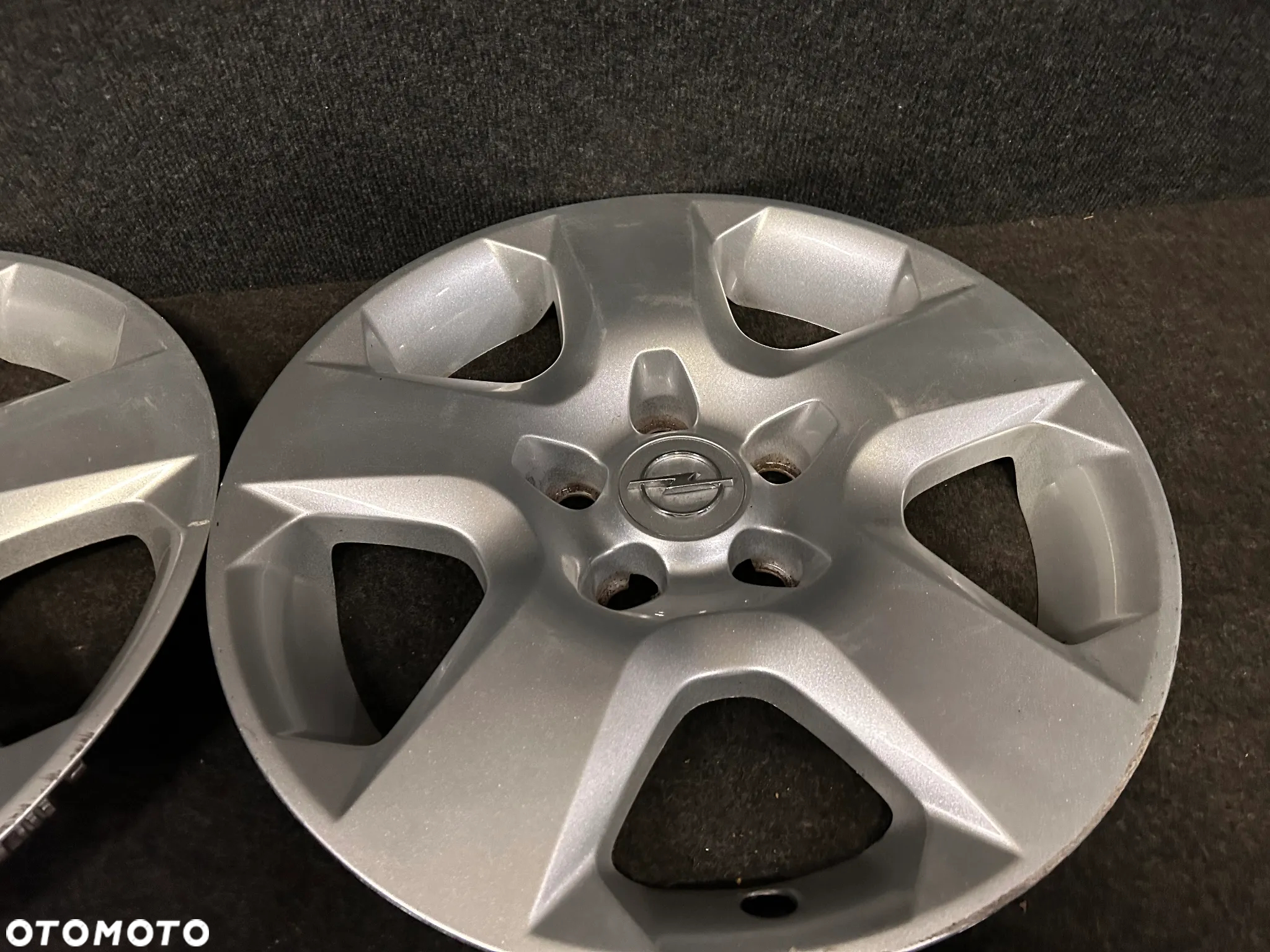Oryginalne kołpaki na felgi strukturalne Opel Vectra C, Astra H 16 cali 4szt. - 8