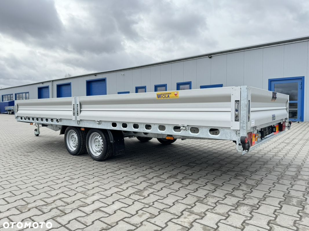 Wiola Multitrailer 3.5S | 500 x 210 cm | najazdy aluminiowe | burty aluminiowe - 13