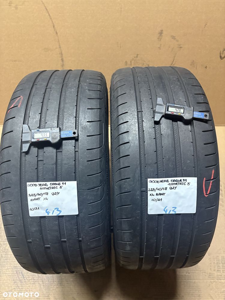 2x 225/40R18 92Y GOODYEAR EAGLE F1 ASYMETRIC opony letnie XL RANT - 1